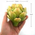 thumbnail image 3 of 6 Piece Set Of Artificial Artichoke Vegetables Ideal For Home Wedding Table Decoration Realistic Non Fading Bowl Filler For Attractive Centerpieces, 3 of 6