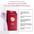 thumbnail image 4 of Connoisseurs Gold Jewelry Polishing Cloth, Cleans and Polishes Gold to a High Shine, 4 of 8