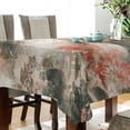 thumbnail image 4 of Yayeee Tablecloths for Rectangular Tables 54 x 54 inch Party Table Cover, Red Mountain Pattern, 4 of 6