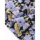 thumbnail image 5 of Vestido de Manga Abullonada Corta de Gasa con Pajarita Floral con Volantes Para Mujer Allegra K Negro Verde L, 5 of 6