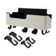 thumbnail image 1 of Organizador de respaldo de asiento de reposacabezas de coche con ganchos para niños y adultos Beige, 1 of 9