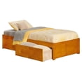 thumbnail image 1 of Pemberly Row Lit avec Tiroirs en Latte Caramel -Twin, 1 of 2
