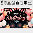 thumbnail image 7 of Yatrandify Decorative Design Happy Birthday Banner Balloon Decoration Party Backdrop for Birthday Party Indoor Decoration Event Celebration, 7 of 7