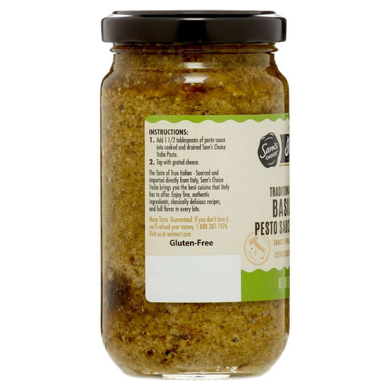 Sacla Black Truffle Pesto Sauce – Vegan, 6.7oz Jar (Pack Of 6), Rich & Gourmet Pasta Topping