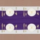 thumbnail image 3 of 2 Piezas de Caminos de Mesa de Chiffon Púrpura Oscuro 27.5" x 118" Camino de Mesa Ligero y Elegante Camino de Mesa Romántico y Transparente, 3 of 7