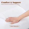 thumbnail image 4 of Almohadas Puredown® Plumas de ganso y plumón 100% algodón King, 4 of 8