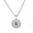 Capricorn, variant on PAMTIER Men's Women's Stainless Steel Creative Birthday Flower Pendant 12 Constellations Signet Zodiac Necklace Silver Black Taurus