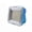 A001- Blue, variant on Led Flood Light Outdoor, Rechargeable Camping Light, Portable Led Light, Magnetic Work Light, Bright Orange Solar Powered 4X4X2 Inch Square Handheld 1Pc with Built-In Stand for