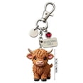 thumbnail image 3 of Highlands Bull Month Keychain Remind You Of The Power Of Silences Every Day, 3 of 7