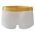 thumbnail image 3 of LNWUY Mens Underwear Boxer Briefs Soft Breathable Comfortable Trunk Underwear for Men with Pouch White S, 3 of 3
