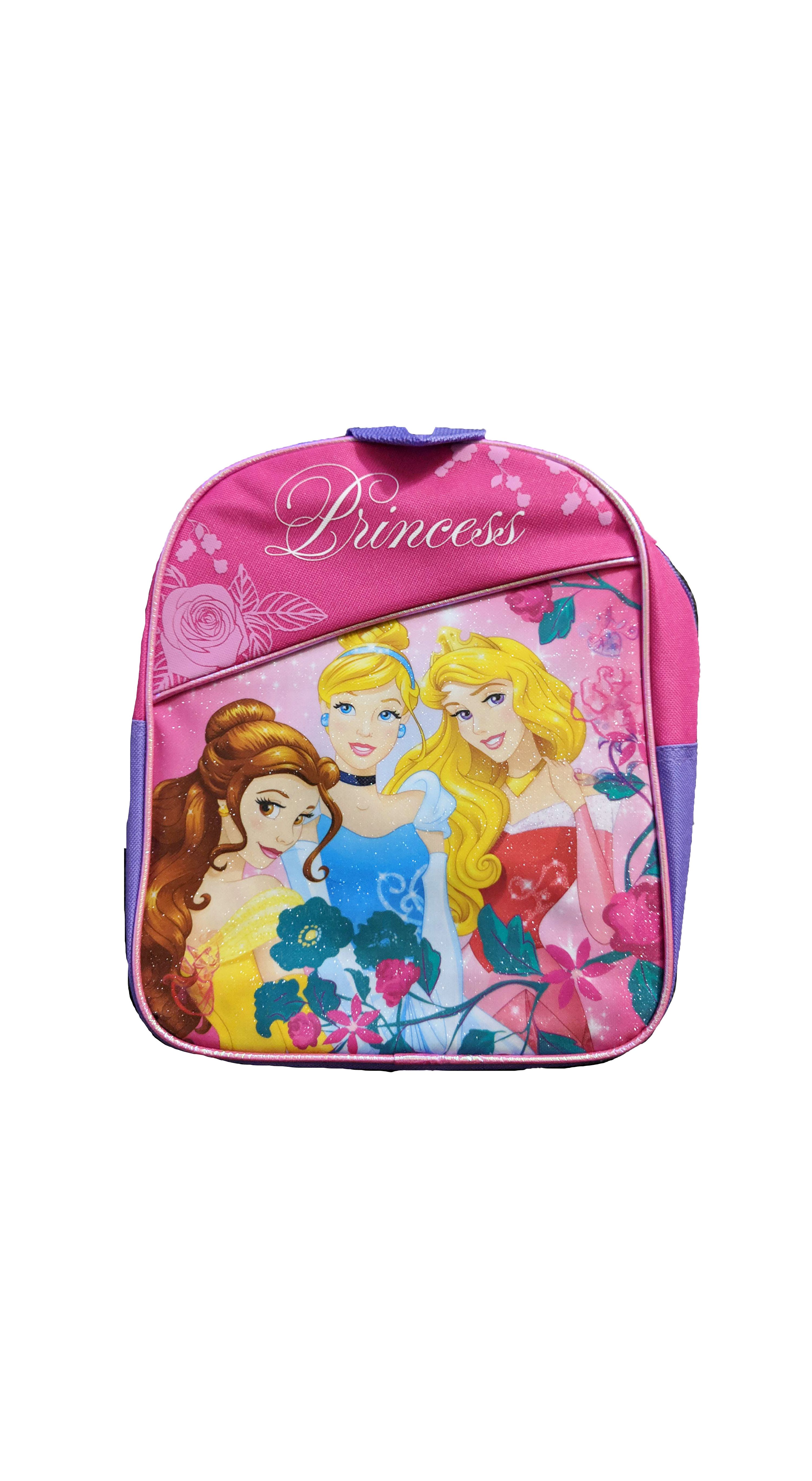 Princess Princesses Cinderella, Belle, & Aurora 10 inch Backpack