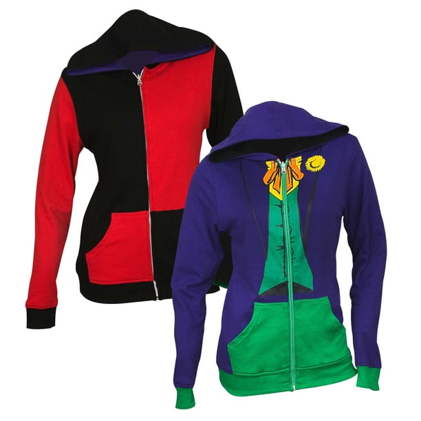 harley quinn joker hoodie
