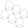 thumbnail image 3 of 6pcs Mason Jar Handles Hangers Tinplate Wire Hanger for Jars Home Decor Weddings Outdoor Solar Lanterns Easy Assembly, 3 of 4