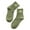 Green, variant on BYHONG Socks for Women Women Fashion Solid Gold Love Short Socks Embroidered Cotton Socks Mid Calf Socks Running Socks Womens Black One Size