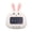 White Rabbit, variant on BIMZUC Cartoon Digital Timer Pink Rabbit, Magnetic Backing Countdown Alarm for Kitchen Cooking Baking, 5.91 inches / 15 cm