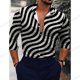 thumbnail image 1 of Camisas hawaianas de manga larga para hombre, camisa con gráficos geométricos, camisa de moda para hombre y mujer, blusa de playa, ropa para hombre, top con flores 2024, 1 of 6