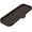 Coffee, variant on NCQ Silicone Soap Dish with Drain Spout, Self-Draining Sink Organizer Tray for Bathroom and Kitchen, Sponges, Dispensers and Soap Holder, Non-Slip and Dishwasher Safe, Black (Compact, 4.9"×3.2")
