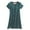 Green, variant on Wioihee 100% Cotton Nightgowns for Women Stripes Soft Ladies Gowns Sleepwear Short Sleeve Nightgown on Clearance Yellow 6(M)