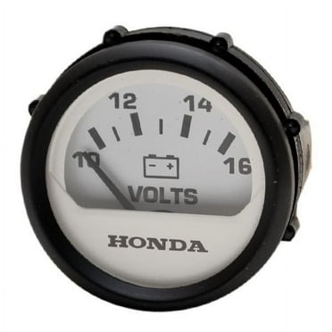 Faria Boat Volt Gauge VP9225A | Honda 2 Inch Black White