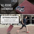 thumbnail image 4 of Allytechgroup for Apple iPhone 16 Case Slim Wallet Cover with Card Slots Holder/Cash Pocket [Magnetic Closure] PU Leather & TPU Flip Folio Kickstand Shockproof Stand Shockproof Retro Shell, Winered, 4 of 12