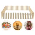 thumbnail image 3 of Miangastore Wooden Fence Reptile Cage Landscape Mini Fence Miniature Decoration Accessory, 3 of 8
