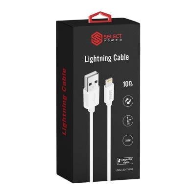 Cable Lightning Select Power Carga Ultra Rápida Blanco