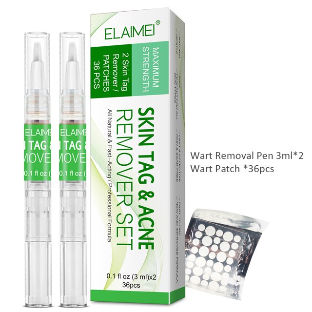 Bolígrafo Removedor De Etiquetas De Piel Eliminador de etiquetas de piel portátil Pen Patch Wart Remove Acne Mole Treatment Tool Hugtrwg Cuidado Belleza