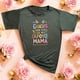 thumbnail image 3 of Playera Blusa De Gracias Por Ser Mi Apoyo Mama Ropa Para Mujer Con Mensaje Color Verde Oliva Talla Extra Grande Marca Emil SaEs, 3 of 4