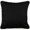 Black, variant on College Covers 16"x16" Hemp Green Spun Polyester Decorative Pillow, Reversible