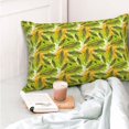 thumbnail image 4 of Kdxio Cotton Pillow Cases 14"x20" Pillowcases,Soft and Breathable Bedroom Pillow Cases-Autumn Harvest Cartoon Corn-No Pillow Core, 4 of 5