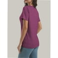 thumbnail image 6 of Womens Short Sleeve Basic Shirts Crewneck Tees Loose Fit Fashion Tops Casual Summer Clothes, 6 of 6
