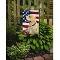 thumbnail image 2 of Carolines Treasures LH9008GF 11 x 15 In. Usa American Flag With Labrador Flag- Garden Size, 2 of 2
