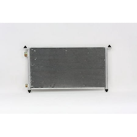 A-C Condenser - Pacific Best Inc For/Fit 3153 02-05 Honda Civic Hatchback (Exclude