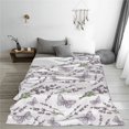 thumbnail image 5 of Susaid Lavender And Butterfly Print Microfiber Cleaning Cloth, Multi-Functional Cleaning Towels, Highly Absorbent Cleaning Rags,Cleaning Cloths for Car Kitchen Home-50"x40", 5 of 7