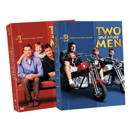 Two and a Half Men: The Complete First and Second Seasons [8 Discs] [DVD]