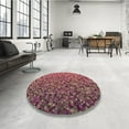 thumbnail image 4 of Ahgly Company Machine Washable Indoor Rectangle Transitional Copper Red Pink Area Rugs, 8' x 12', 4 of 7