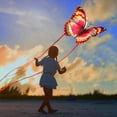 Mint's Colorful Life Butterfly Kite for Kids & Adults, Polyester