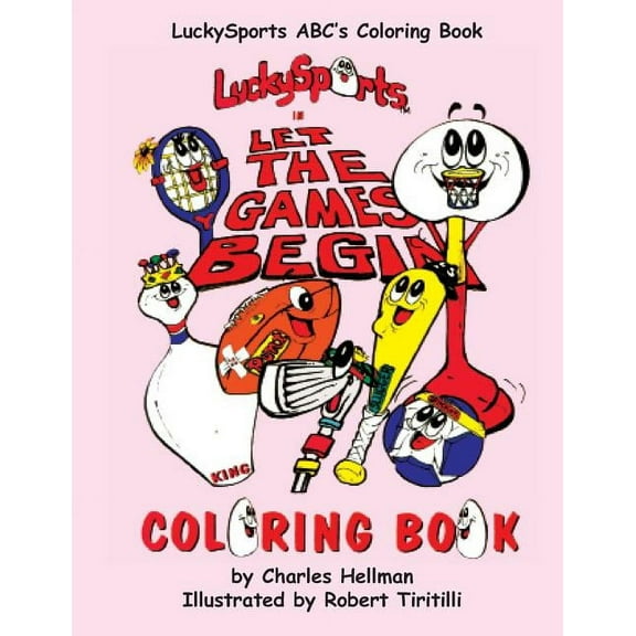 Luckysports Abc's Coloring Book Paperback