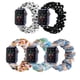 thumbnail image 4 of Compatible con Apple Watch Band 38 mm 40 mm 42 mm 44 mm Tejido floral suave Elástico Scrunchies iWatch Bands para Apple Watch Series 6, SE, 5, 4, 3, 2, 1 - Style13, S/38 Sailing Electrónica, 4 of 4