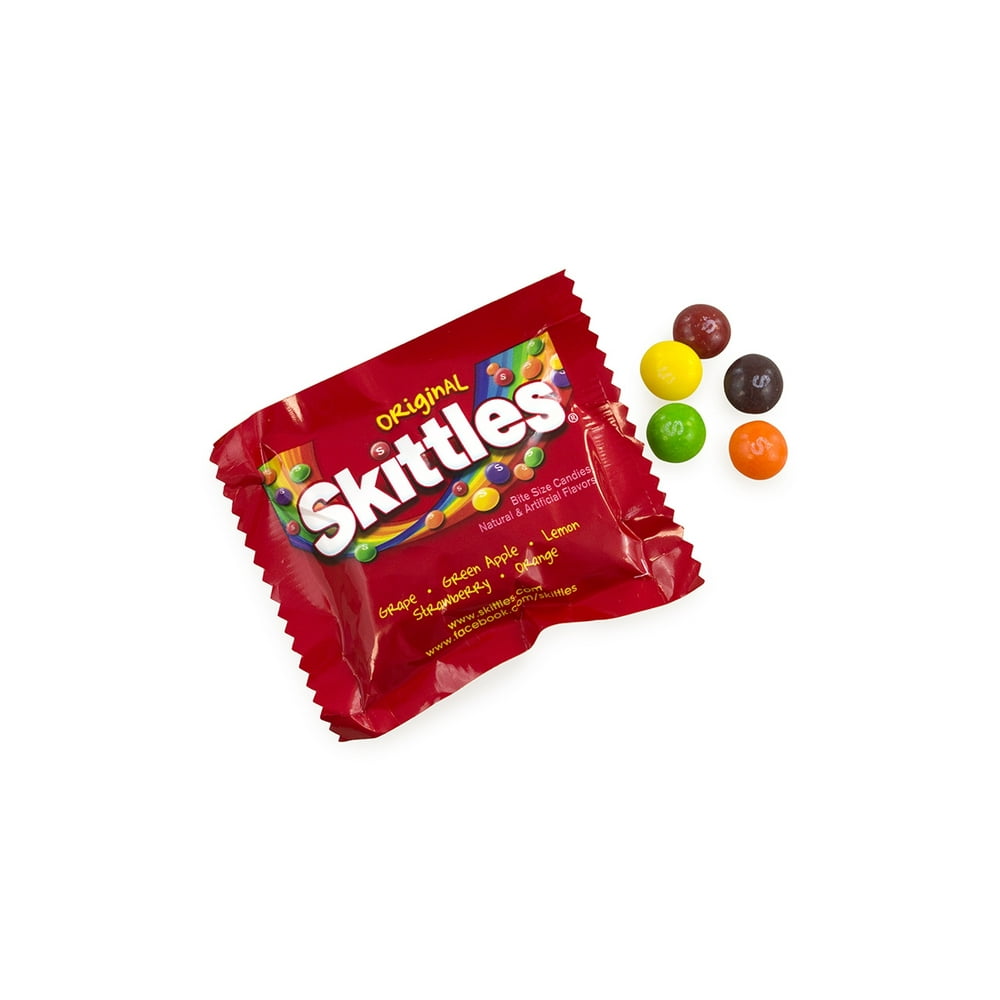SKITTLES Chewy Candy Fun Size Packs, 4 lb