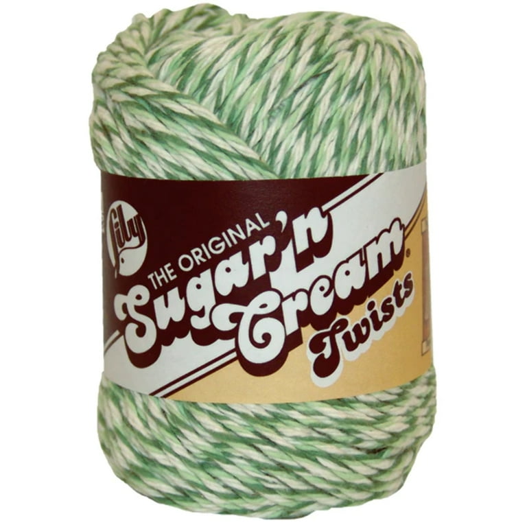 Lily Sugar'n Cream The Original Yarn, Hot Purple, 2.5oz(71g), Medium,  Cotton 
