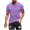 Purple, variant on Dress Shirt for Men Short Sleeve Dress Shirts Short Sleeve Mens T Shirts Short Sleeve Men Henley Shirt Short Sleeve Deals of The Day