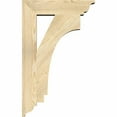 thumbnail image 3 of Ekena Millwork 3 1/2"W x 18"D x 22"H Westlake Craftsman Smooth Bracket, Douglas Fir, 3 of 4