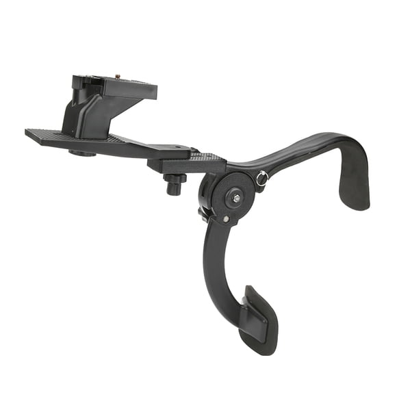 DSLR Camera Shoulder Mount, Stable Shooting Black 6KG Load Bearing Eliminate Fatigue Strong Camera Mount for Outdoor Use for Photography