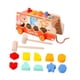 thumbnail image 2 of Juego de clasificación de formas Montessori para niños y niñas, juguete para martillar y golpear, para desarrollar habilidades motoras finas en la, 2 of 9