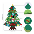 thumbnail image 5 of Árbol De Navidad De Fieltro Labg Led Con Luz Decoración Niños Diy Multicolor, 5 of 5