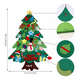 thumbnail image 5 of Árbol De Navidad De Fieltro Labg Led Con Luz Decoración Niños Diy Multicolor, 5 of 5