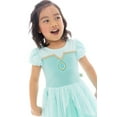 thumbnail image 7 of Disney Princess Toddler Girls Jasmine Cosplay Tutu Dress with Ruffle Sleeves, Sizes 12M-5T, 7 of 7
