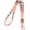 Pink Plaid, variant on POCKT Cool Neck Lanyard for Keys, Wallets and ID Badge Holders, Key Chain Holder for Men and Women | Pink Plaid
