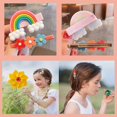 thumbnail image 3 of Baby Girl's Hair Clips Cute Hair Accessories Colorful Rainbow Flower Fruit Dessert Patterns Barrettes For Baby Girls Teens Toddlers, Assorted styles, 3 of 3